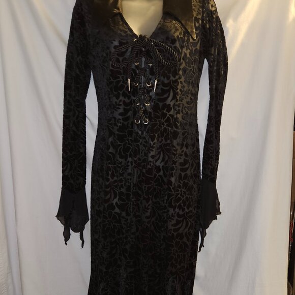 NWT S A-Line RETRO ROCKABILLY MICRO Mini Skirt RED SILK - Picture 9 of 14